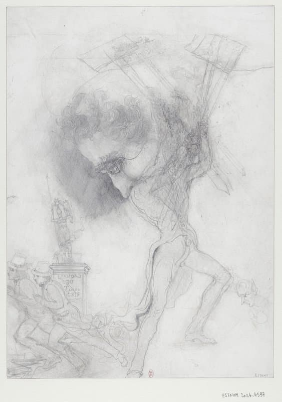 Portrait of Bresdin, Rodolphe