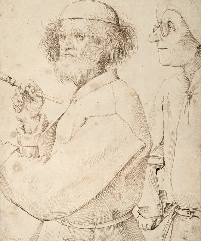 Portrait of Bruegel, Pieter, I