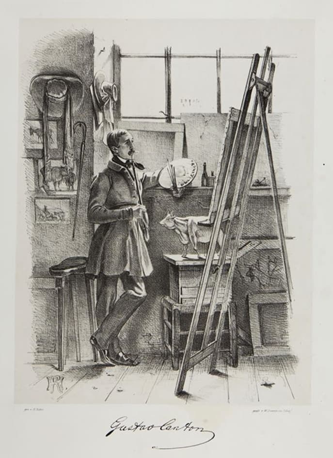 Portrait of Canton, Gustav Jacob