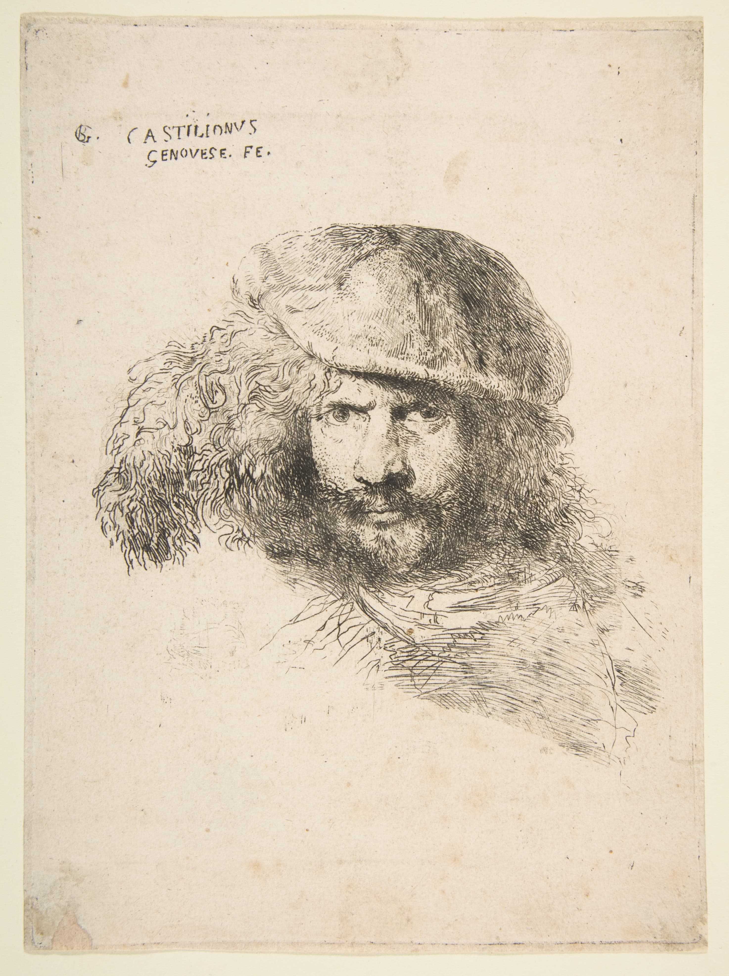 Portrait of Castiglione, Giovanni Benedetto