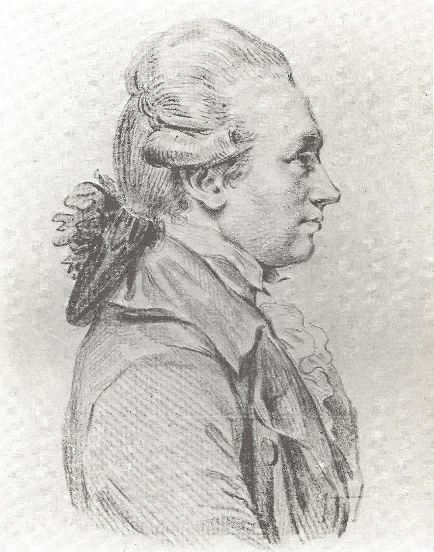 Portrait of Dunker, Balthasar Anton