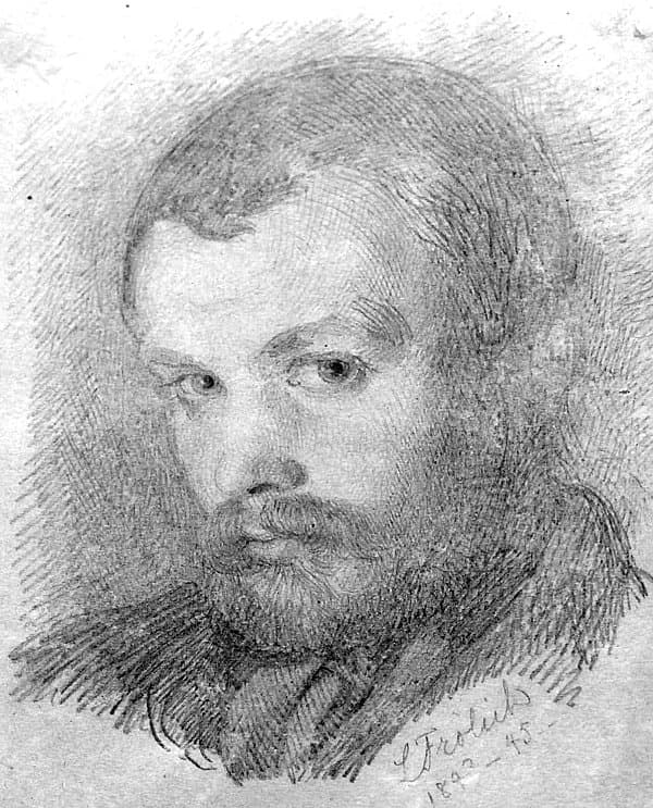 Portrait of Frølich, Lorenz