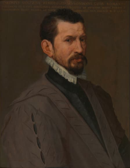 Portrait of Goltzius, Hubertus