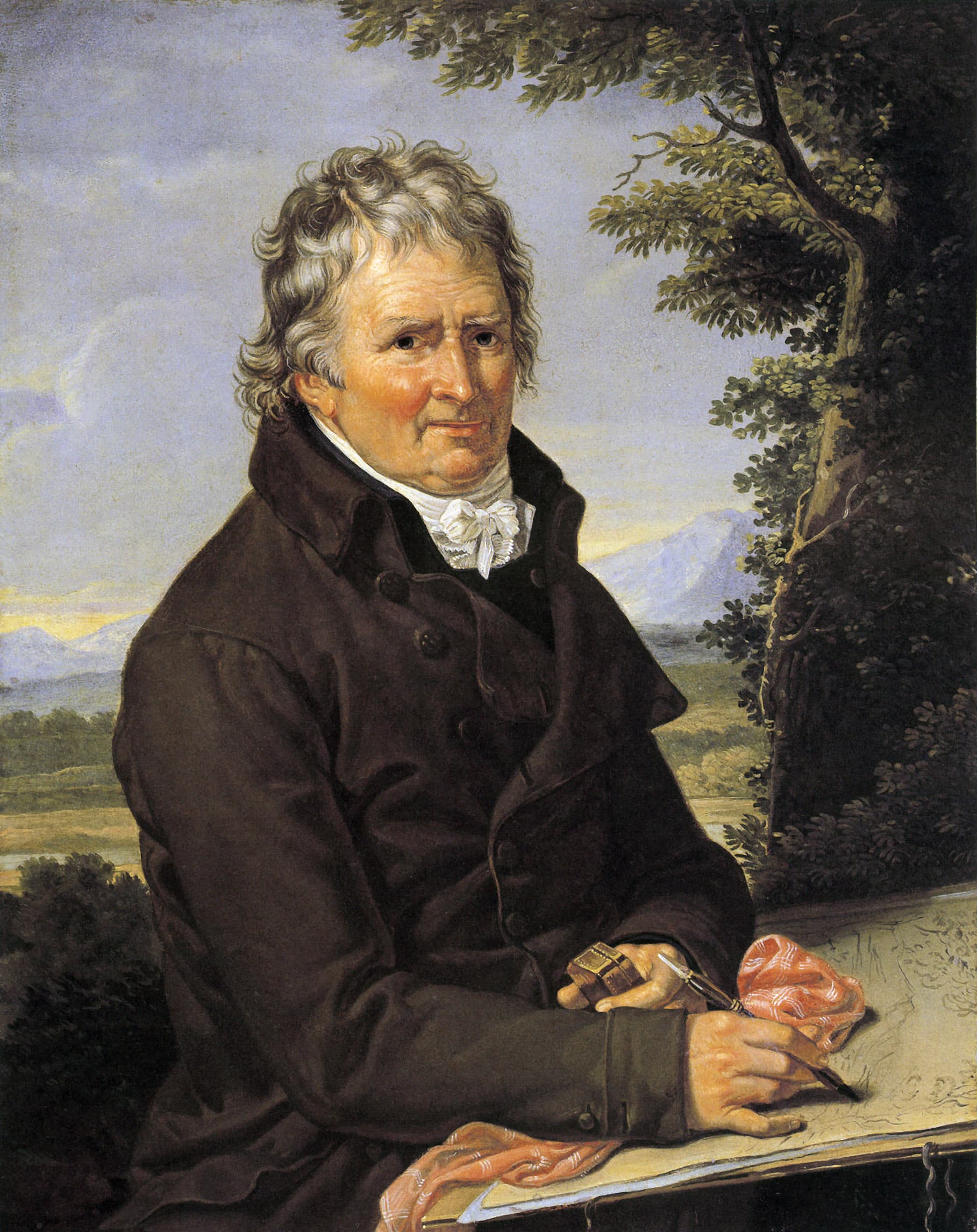 Portrait of Hackert, Jacob Philipp