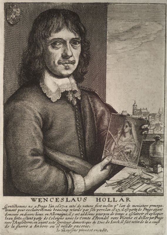 Portrait of Hollar, Wenceslaus