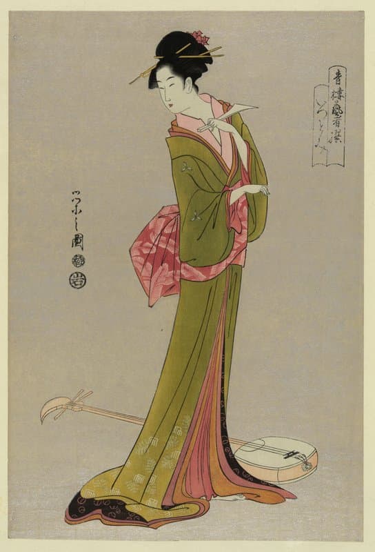 Portrait of Hosoda Eishi