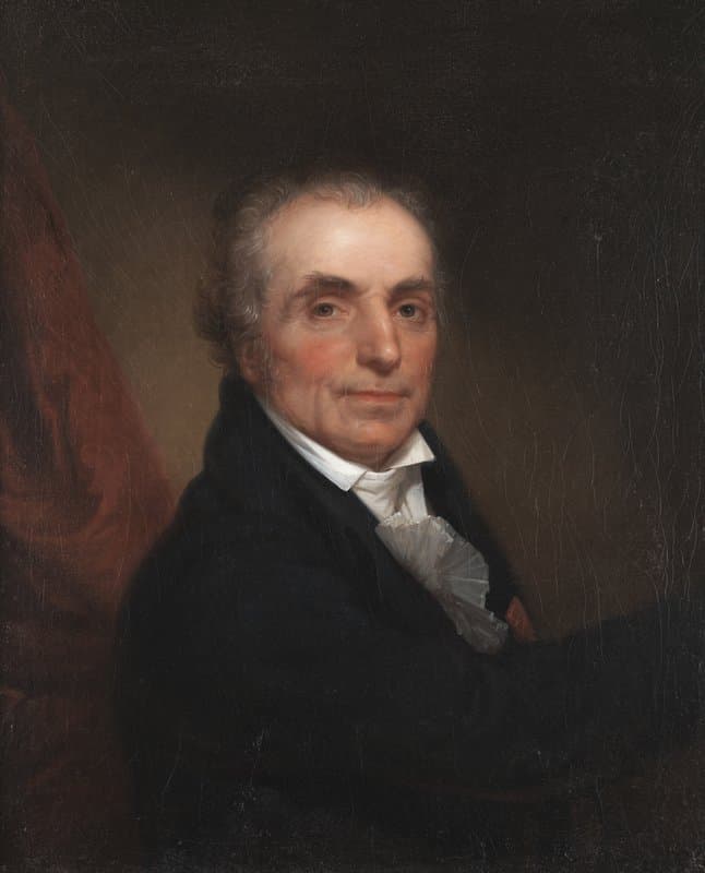 Portrait of Houdon, Jean-Antoine