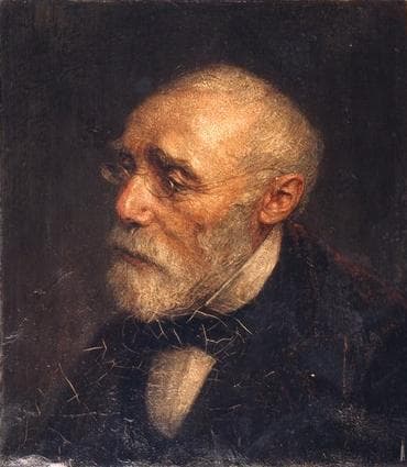 Portrait of Israëls, Jozef