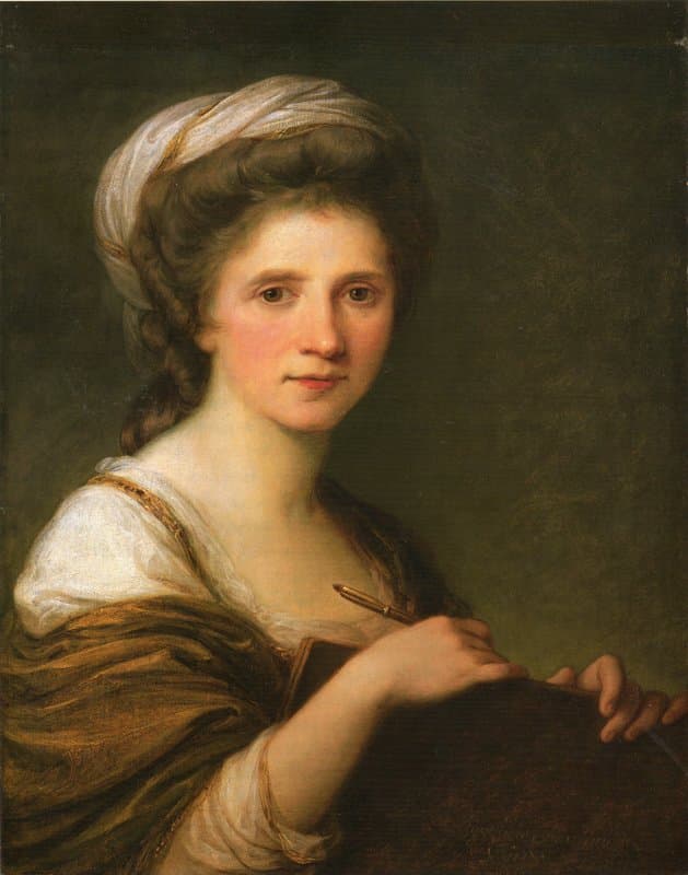 Portrait of Kauffmann, Angelica