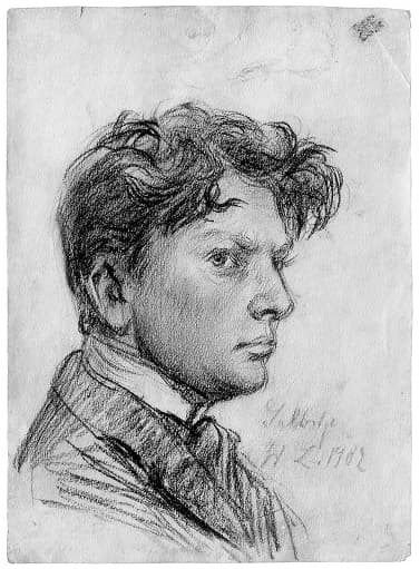 Portrait of Lehmbruck, Wilhelm