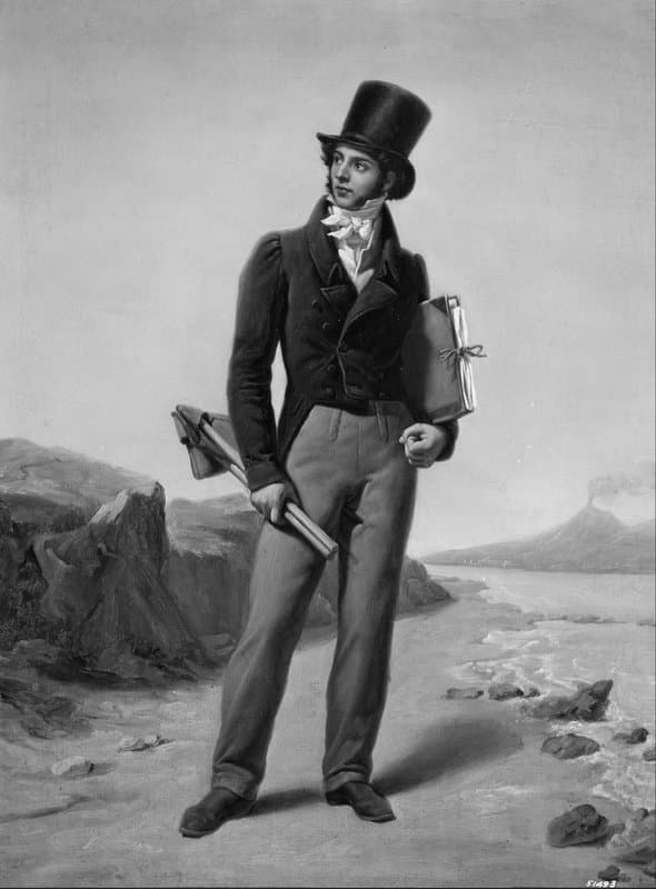 Portrait of Leprince, Auguste-Xavier