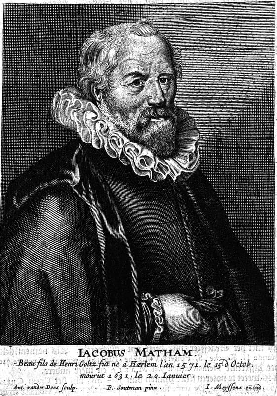 Portrait of Matham, Jacob