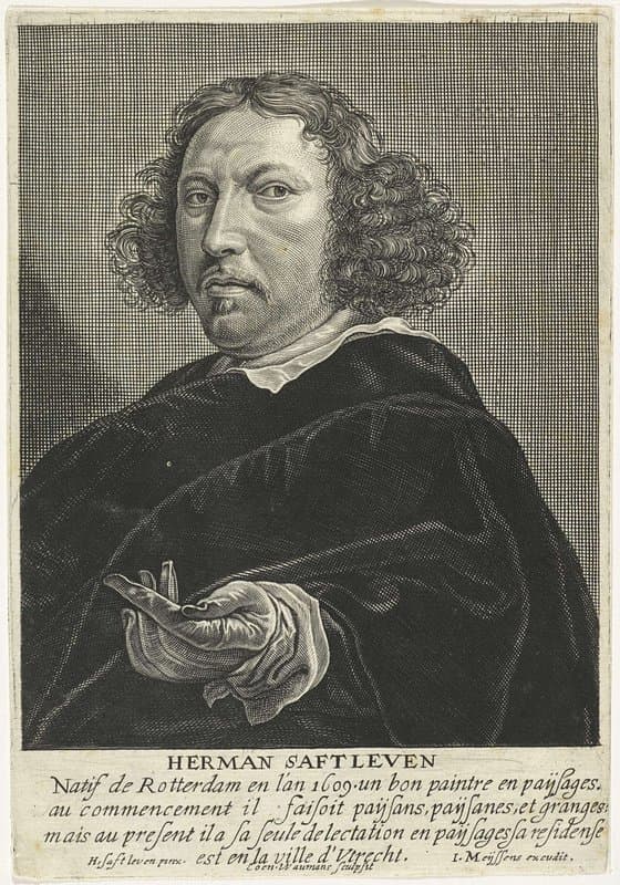 Portrait of Saftleven, Herman, the younger