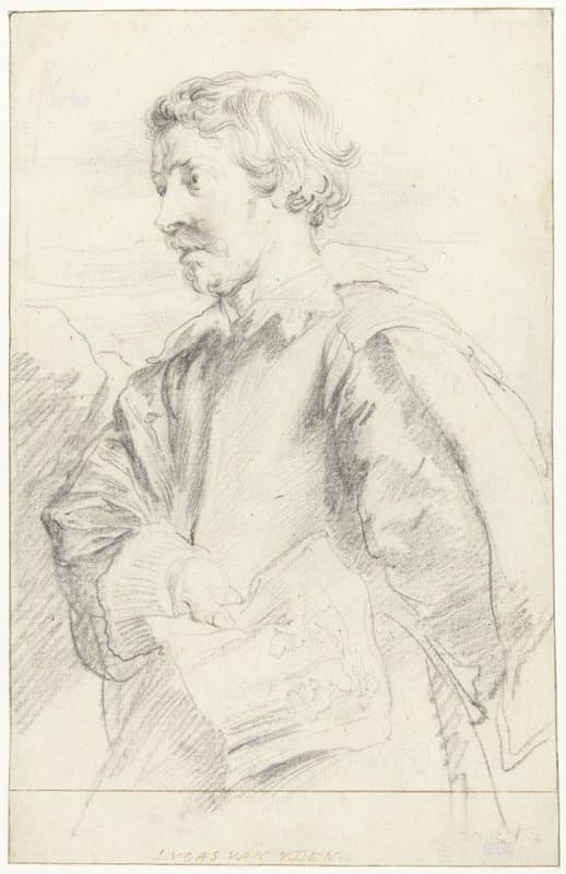 Portrait of Uden, Lucas van