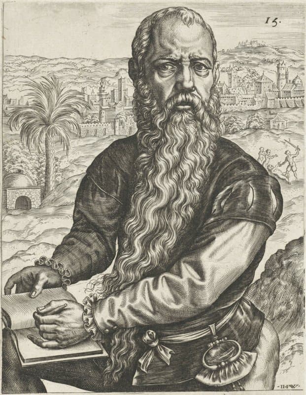 Portrait of Vermeyen, Jan Cornelisz.