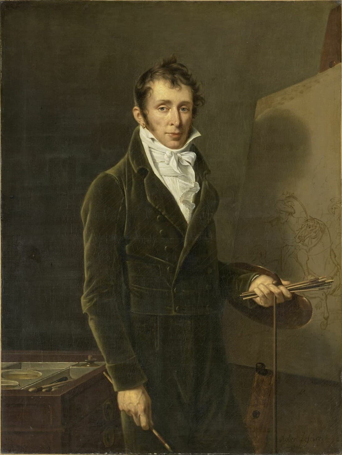 Portrait of Vernet, Carle