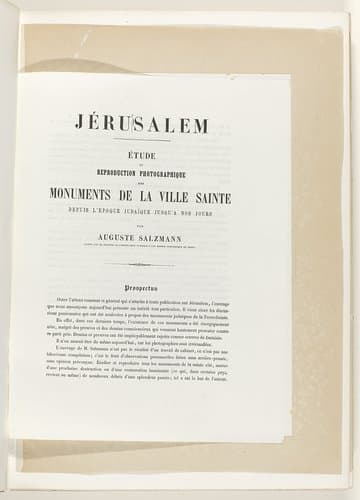 Portrait of Salzmann, Auguste