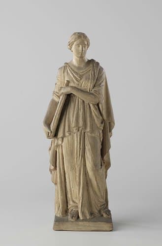 Symbolisch vrouwenfiguur: Gravura