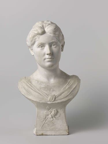 Portret-buste van Mevr. A. C. Berlage-van der Togt