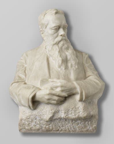 Buste van Jhr. Mr. Victor Eugene Louis de Stuers (1843-1916)