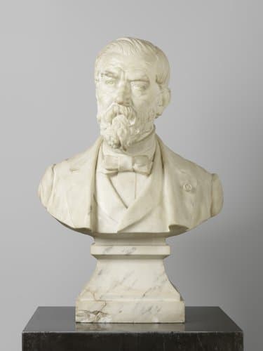 Buste van Willem Hofdijk (1816-1888), letterkundige