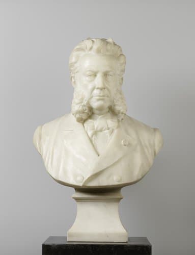 Buste van Jan Jacob Lodewijk ten Kate (1819-1889), dichter