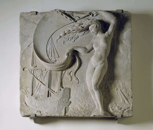 Gevelsteen met Fortuna