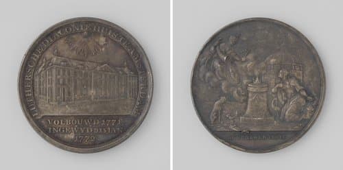 Inwijding van het Luthers diaconiehuis te Amsterdam