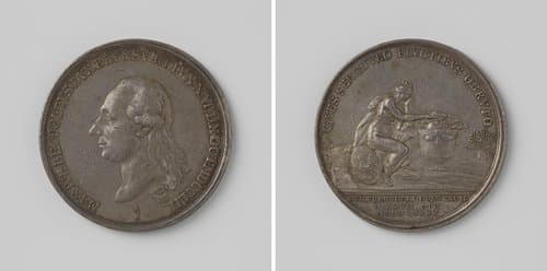 Overlijden van Maximiliaan Julius Leopold, hertog van Brunswijk, verdronken in de Oder tijdens overstromingen