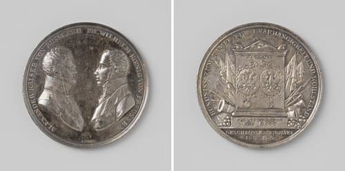 Verdrag van Kalisch en Breslau, ter ere van Alexander I, tsaar van Rusland en Frederik Willem III, koning van Pruisen