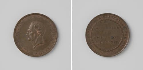 Inhuldiging te Amsterdam van Willem Frederik, prins van Oranje als souverein vorst