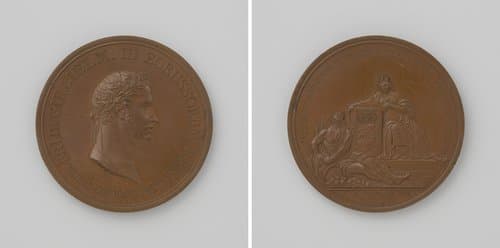 Tweede vrede van Parijs tussen Frankrijk en de geallieerden, ter ere van Frederik Willem III, koning van Pruisen