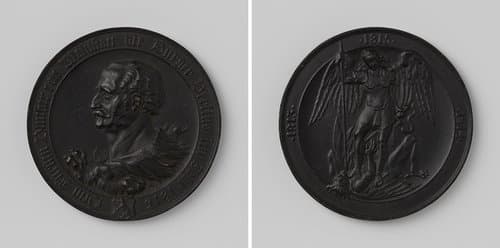 Gebhard Leberecht, vorst Blucher von Wahlstatt, penning door de burgers van Berlijn vereerd