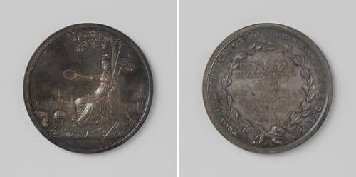 Provinciaal Utrechtsch Genootschap van Kunsten en Wetenschappen, penning uitgereikt aan B.F. Suerman