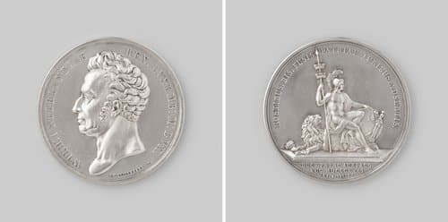 Tiendaagse veldtocht, overwinningen bij Hasselt en Leuven, ter ere van Willem I Frederik, koning der Nederlanden