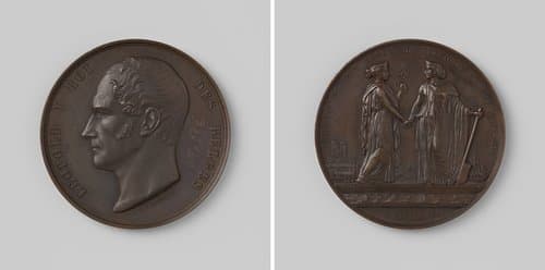 Vredesverdrag tussen Nederland en België, ter ere van Leopold I, koning der Belgen