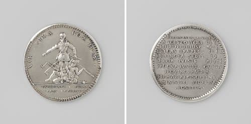 Standbeeld, door Jacques Jonghelinck vervaardigd, voor de hertog van Alva opgericht in de citadel van Antwerpen