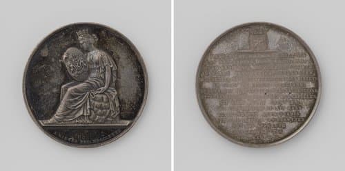 Maastricht door België aan Nederland teruggegeven, overeenkomstig de voorwaarden van het vredesverdrag