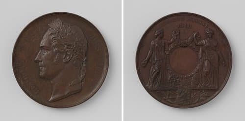 Tentoonstelling van Landbouw te Brussel, ter ere van Leopold I, koning der Belgen