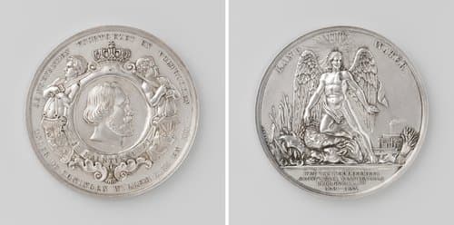 Droogmaking van de Haarlemmermeer, ter ere van Willem III, koning der Nederlanden