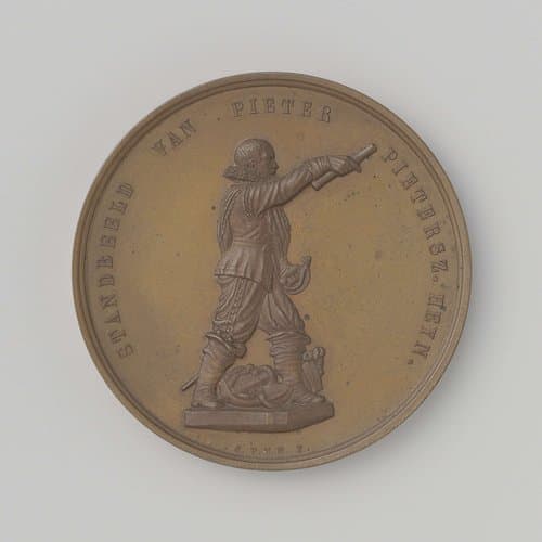 Erection of a statue for Piet Heyn