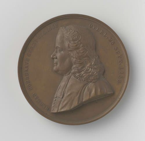 Oprichting van een standbeeld voor Hermanus Boerhave