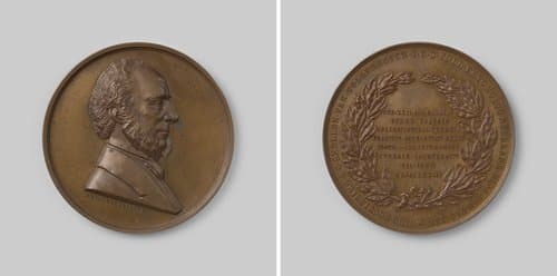 S.C. Snellen van Vollenhoven, penning aangeboden door de Nederlandsche Entomologische vereeniging