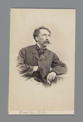 Portret van Salomon Leonardus Verveer