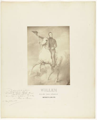 Willem Prins van Oranje Waterloo 18 juni 1865