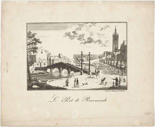 Gezicht op haven van Roermond