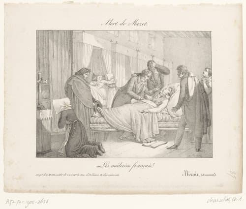 Mort de Mazet. Les médecins français