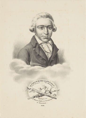 Portret van M. Nieuwenhuyzen