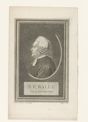 Portret van N.E. Balle