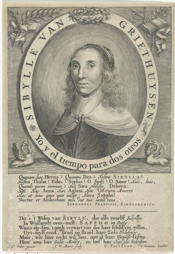 Portret van Sibylle van Griethuysen
